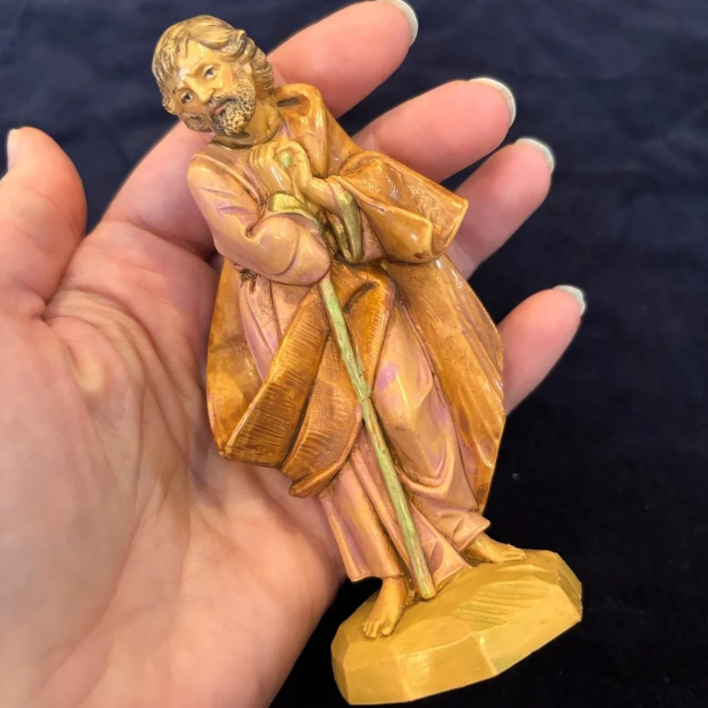 Vintage 1983/1990 Fontanini Simonelli Deposit Nativity 13 pc Set Made in Italy